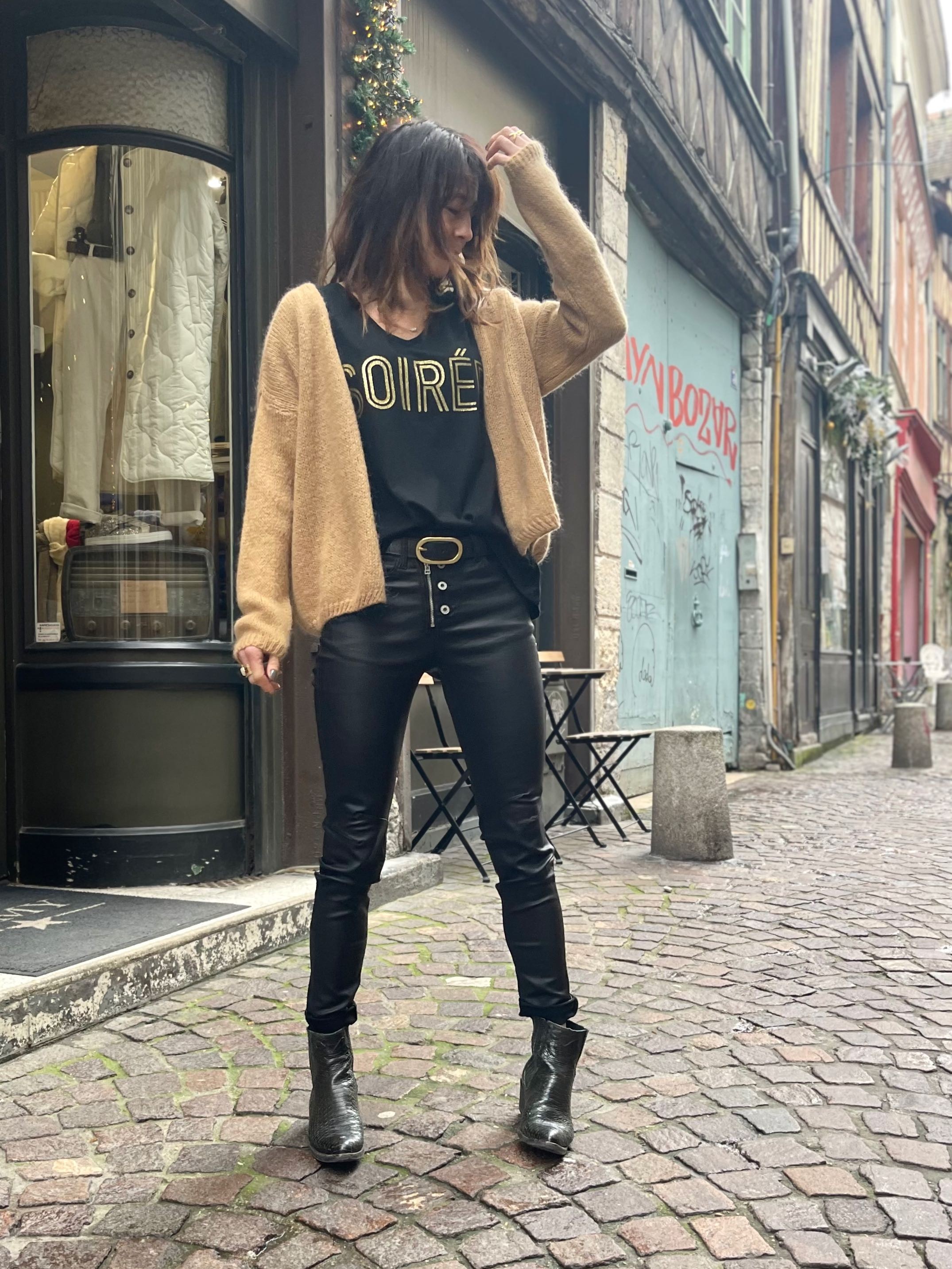 Top coton SOIREE or