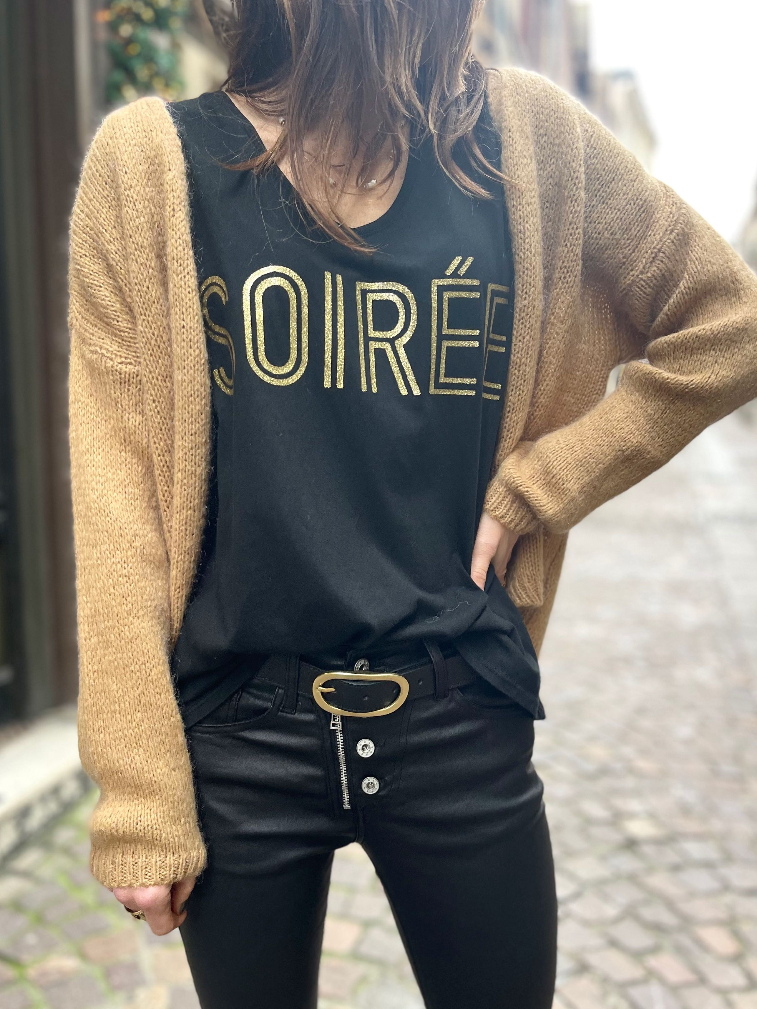 Top coton SOIREE or