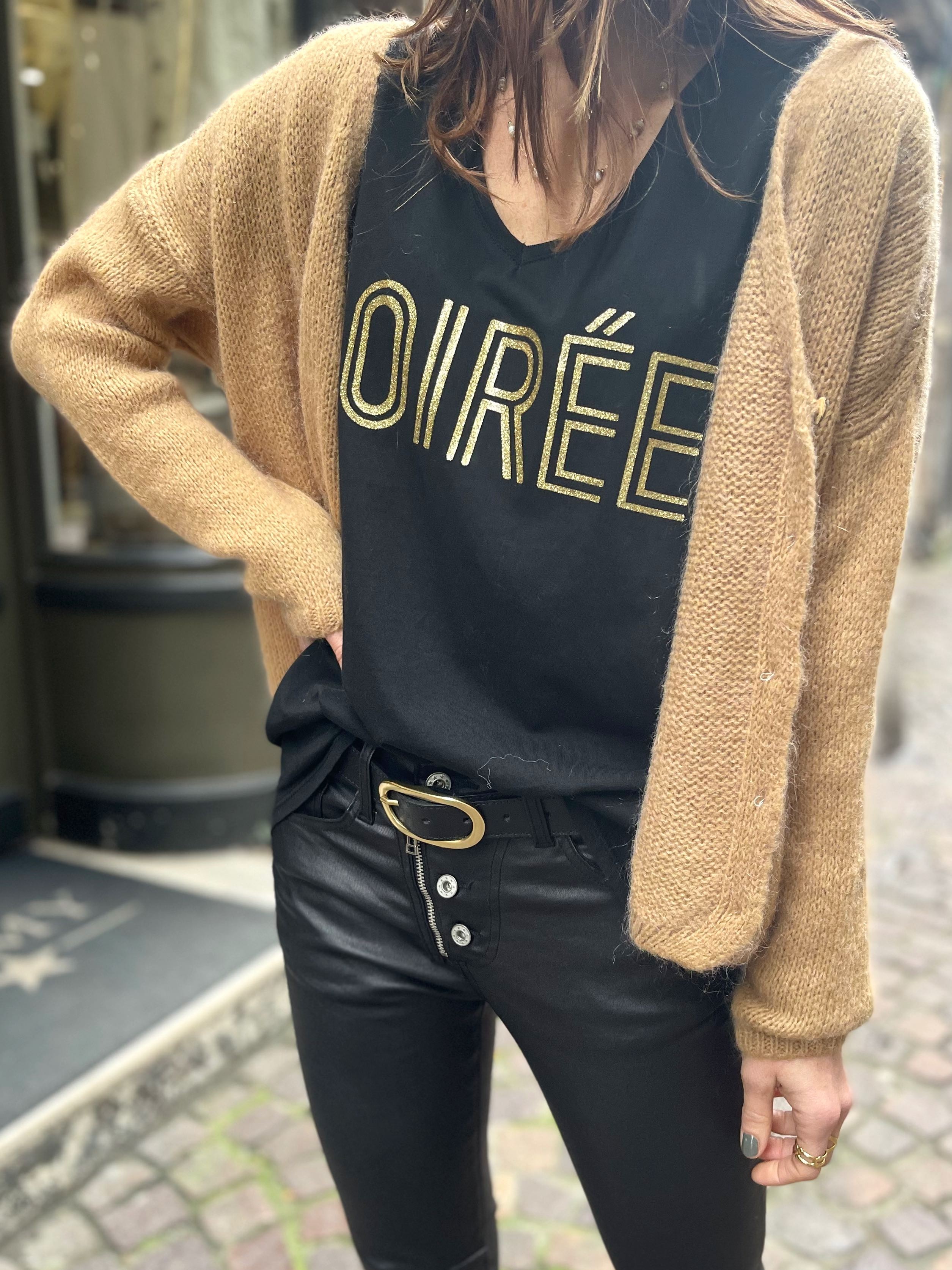 Top coton SOIREE or