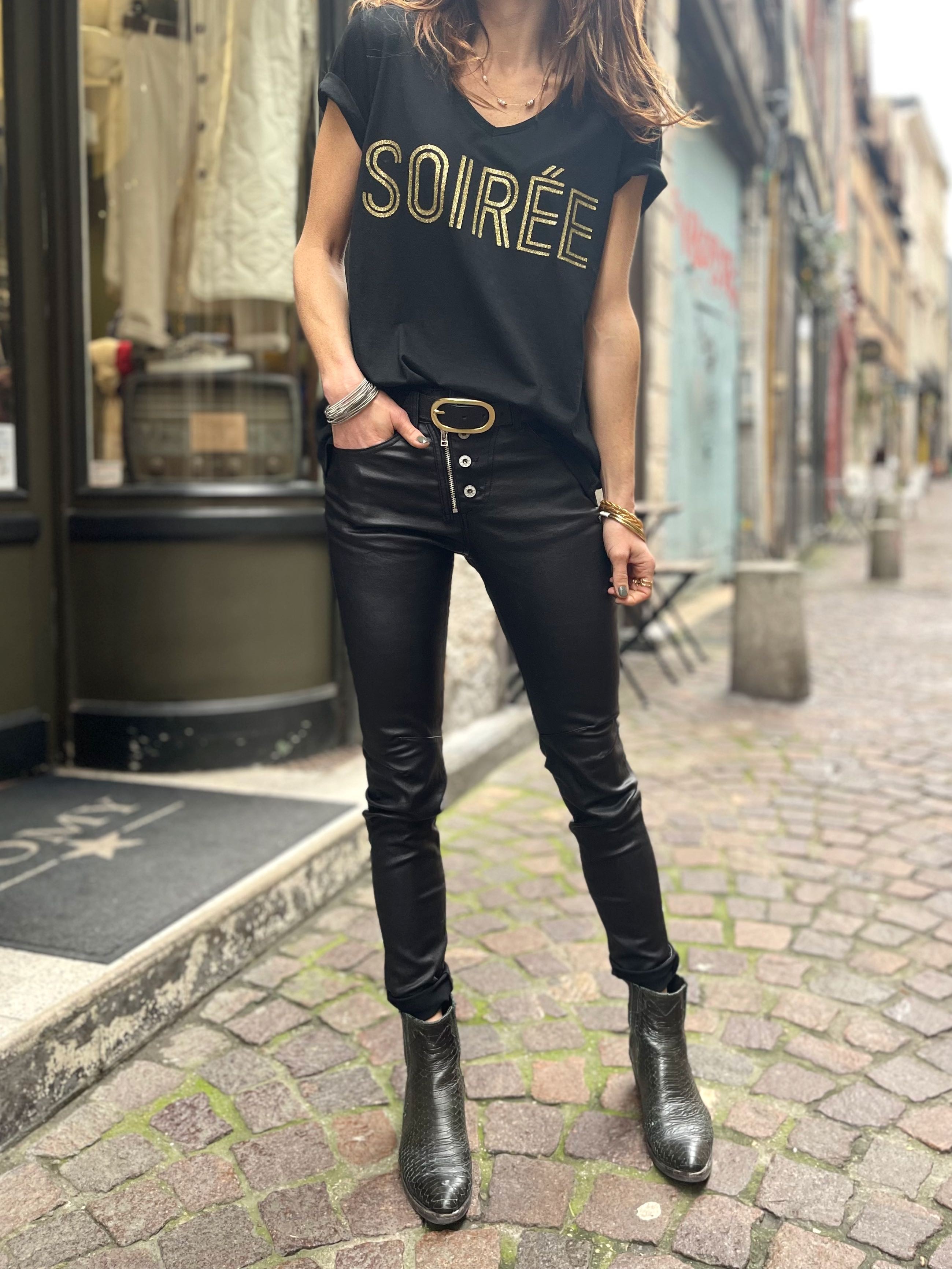 Top coton SOIREE or