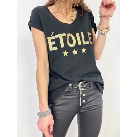 Top coton ETOILE or