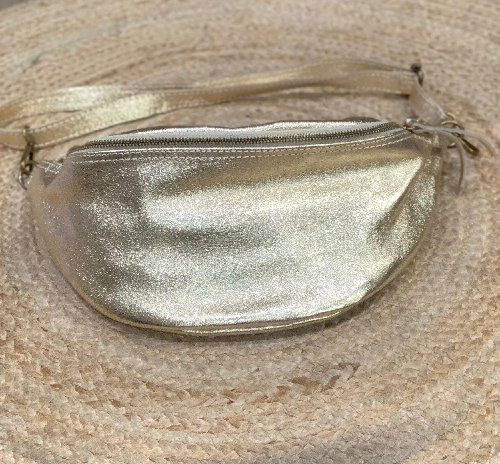 Banane cuir gold
