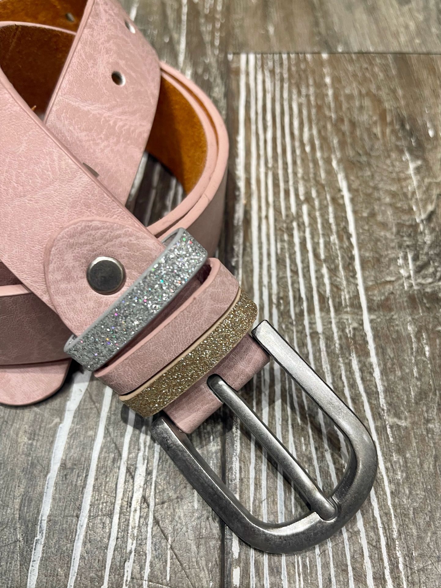 Ceinture rose pâle