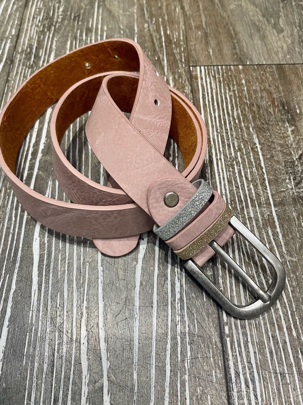 Ceinture rose pâle