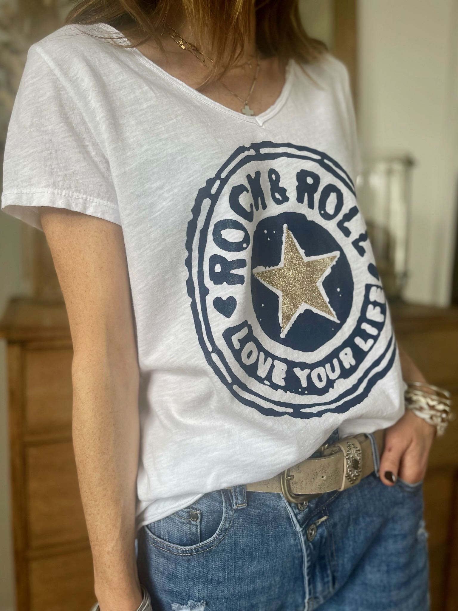 Top étoile Rock&Roll Marine