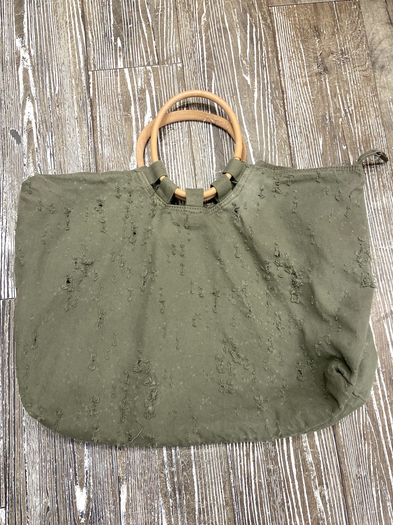 Sac cabas kaki