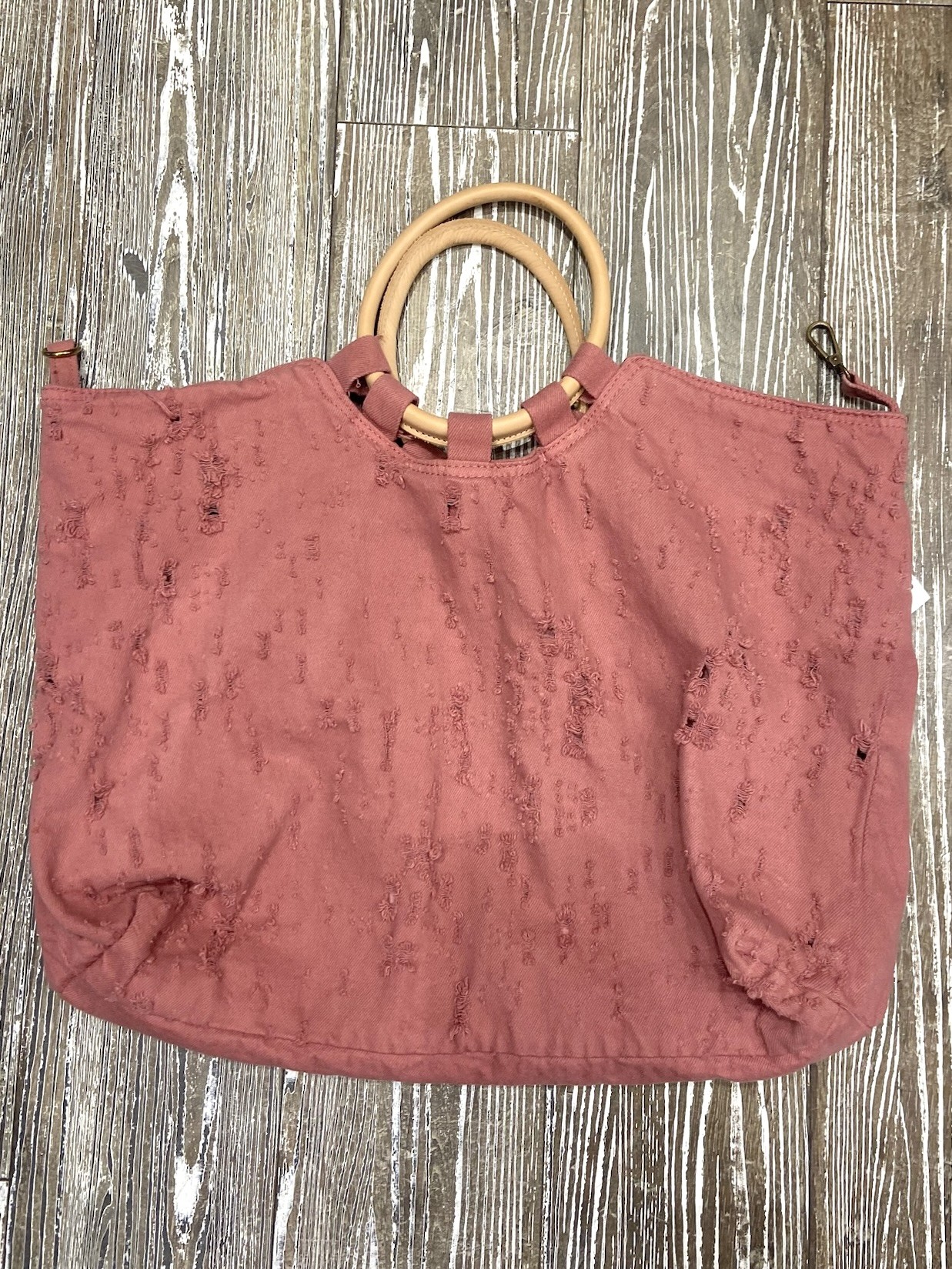 Sac cabas vieux rose