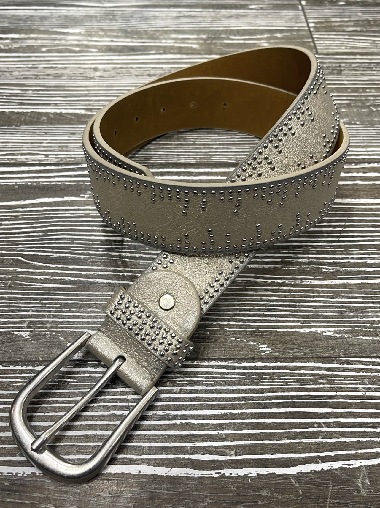 Ceinture clous gold