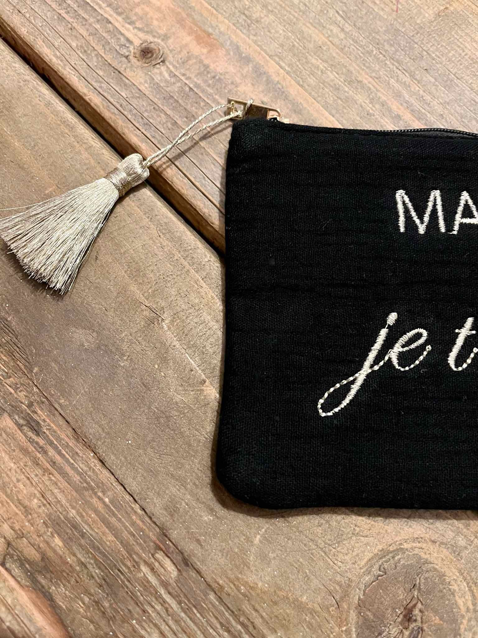 Pochette gaze Maman je...